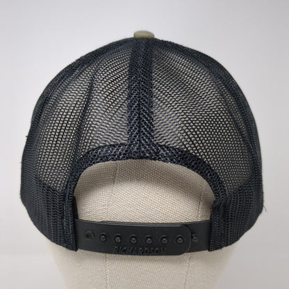 Avimor Snapback Mesh Back Trucker Hat Tan One Size Richardson 6 Panel