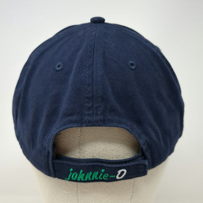 johnnie-O Baseball Cap Blue One Size Surfer Logo Embroidered Strapback Hat