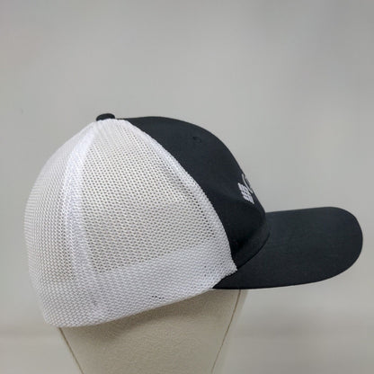 Columbia PFG Men's Fitted Hat Black Mississippi State Embroidered Logo