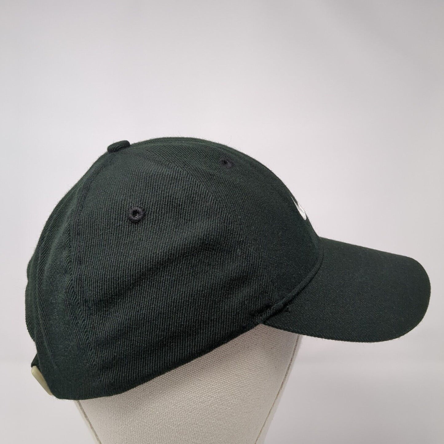 Nike Swoosh Strapback Hat Black One Size Adjustable 6 Panel Just Do It