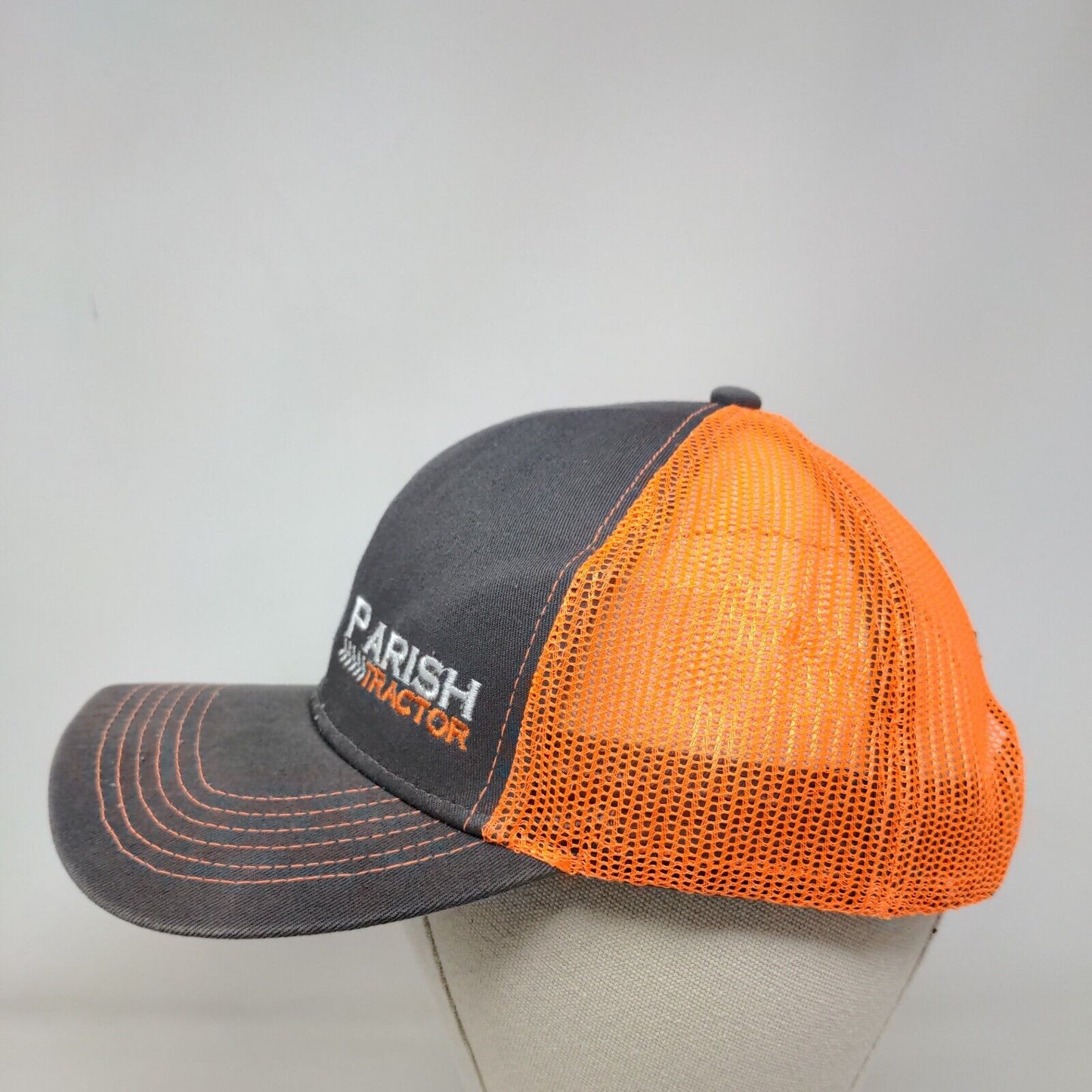 Parish Tractor Kubota Snapback Mesh Back Trucker Hat Multicolor OSFM