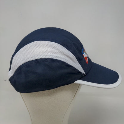 One America Indy 500 Festival Mini-Marathon Men's Strapback Hat Blue White Logo