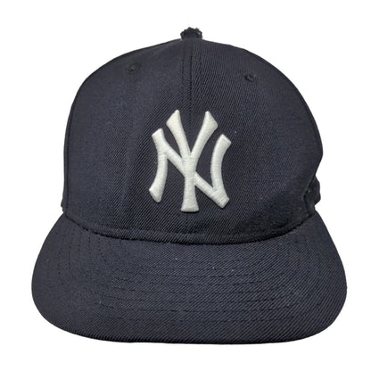 New Era Men's Snapback Hat Blue OSFM Embroidered New York Yankees Logo 9Fifty