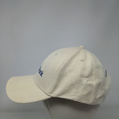 FLC Bank Florida's Hemp Bank Strapback Hat Tan One Size Adjustable Econscious