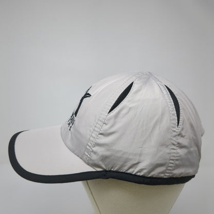 American Systems Strapback Hat Gray One Size Adjustable Embroidered Hit Wear