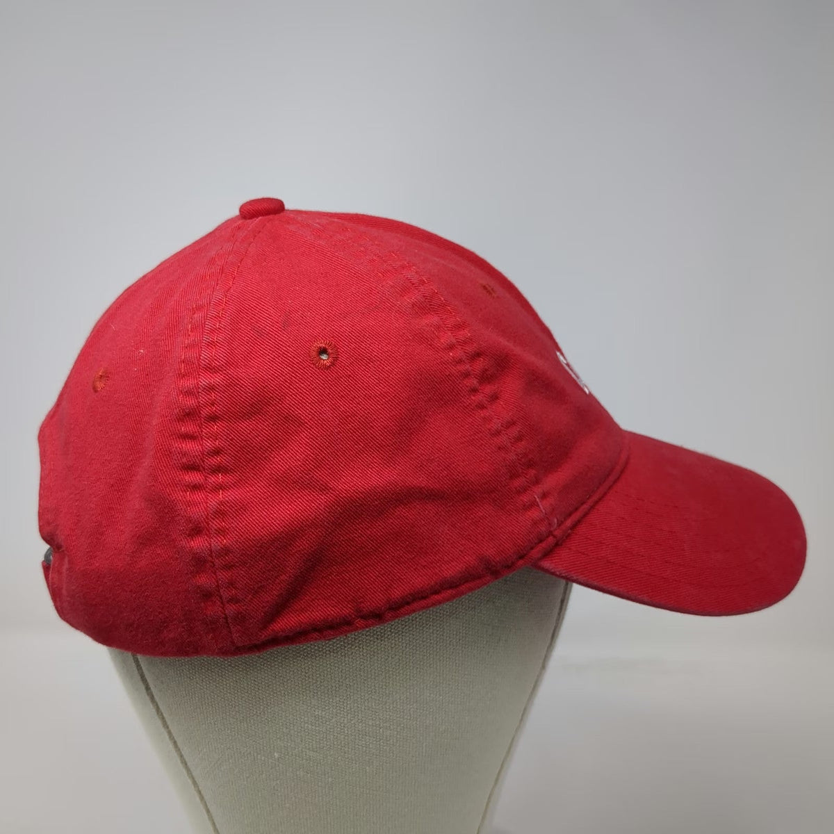 Coca-Cola Baseball Cap Red One Size Slideback Hat Embroidered Logo Curved Brim