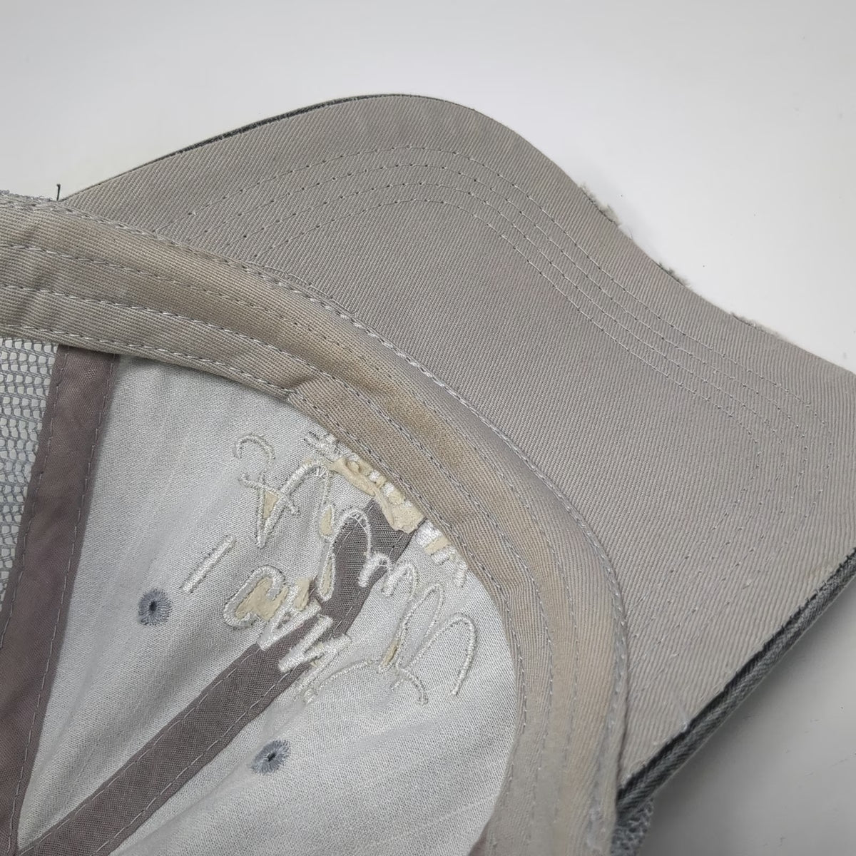 Katydid Baseball Cap Gray One Size I Can't Adult Today Distressed Mesh Hat
