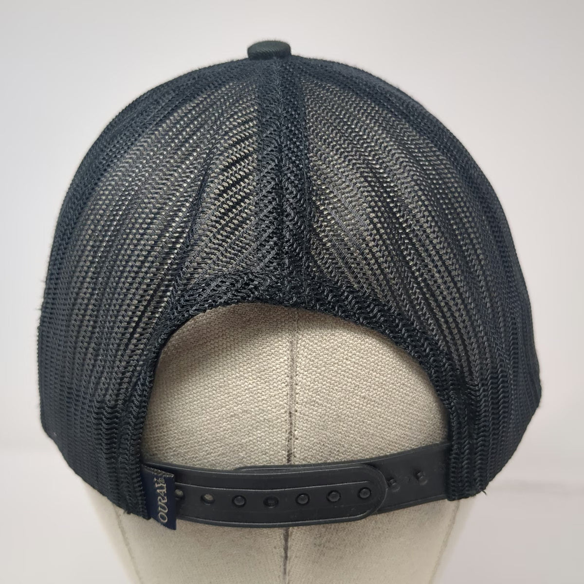 Ouray Trucker Hat Black One Size Mackay Bar Outfitters Mountain Snapback Mesh