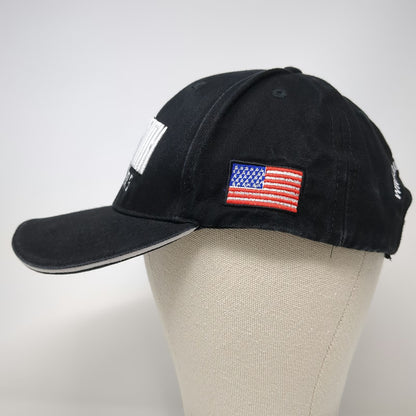 360 Apparel Baseball Cap Black One Size Dave Smith Motors Kellogg ID Flag hat