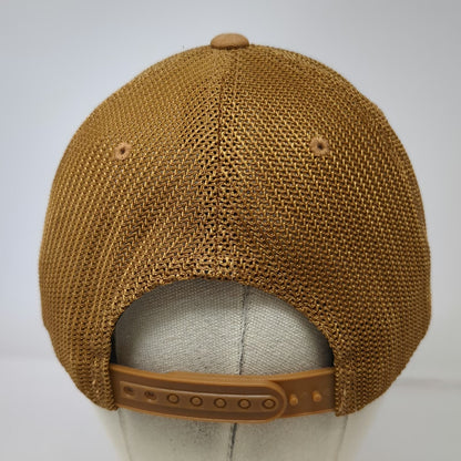 Carhartt Trucker Hat Brown One Size Boise Co-op Market Snapback Mesh Back
