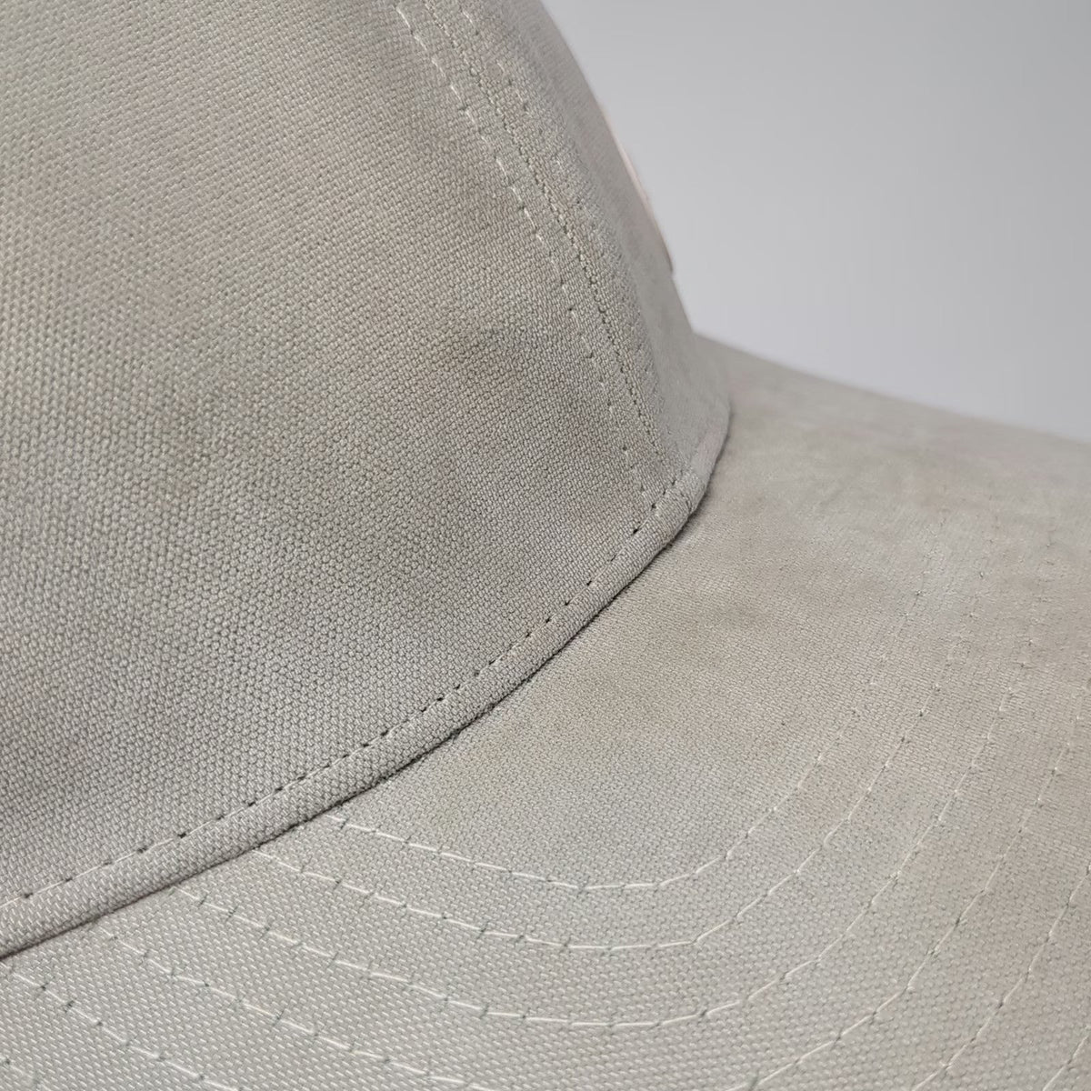 Baseball Cap Beige One Size Mesh Back Strapback Circle T Logo Polyester Hat 1939