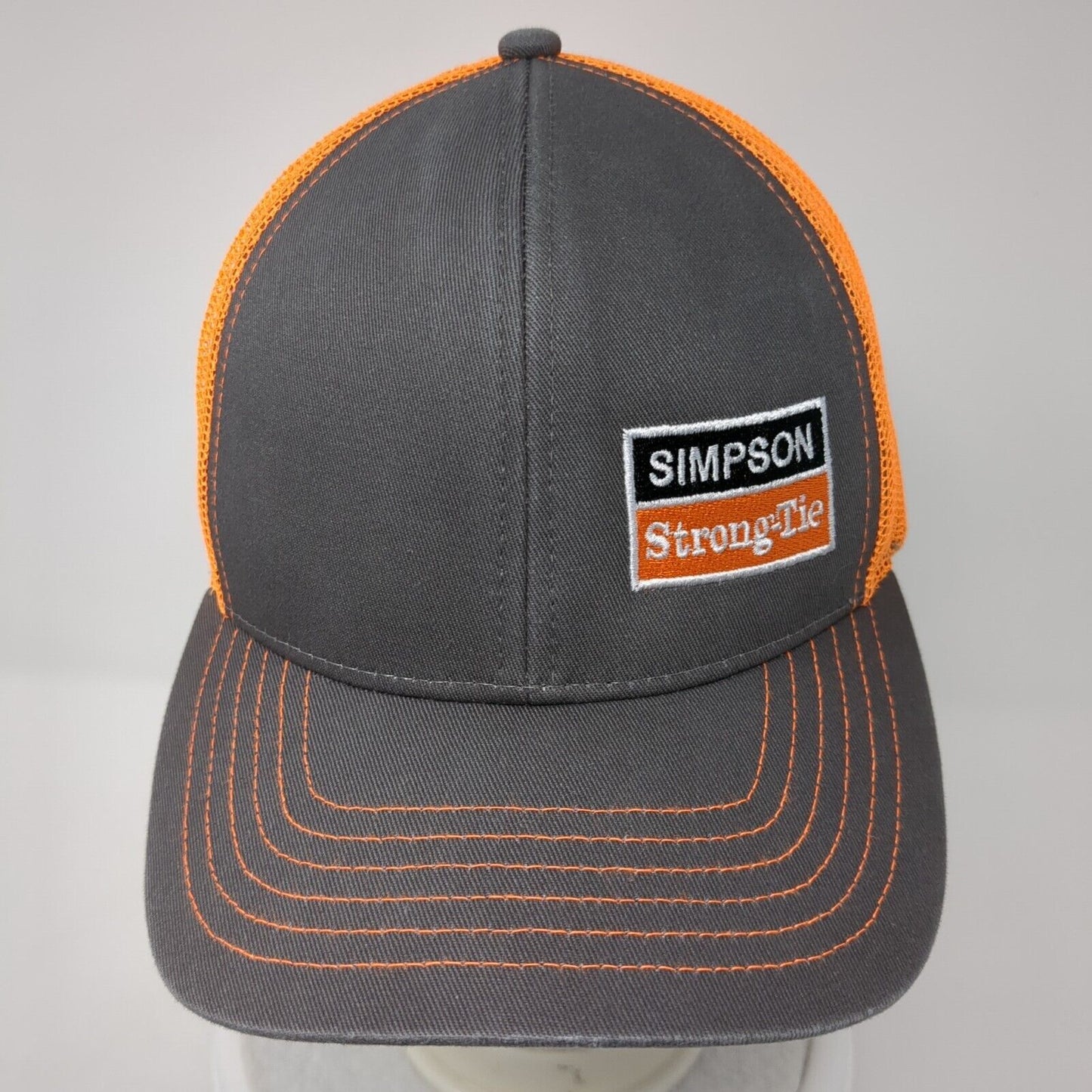 Simpson Strong-Tie Snapback Trucker Hat Multicolor OS Adjustable Outdoor Cap