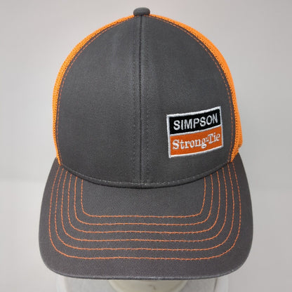 Simpson Strong-Tie Snapback Trucker Hat Multicolor OS Adjustable Outdoor Cap