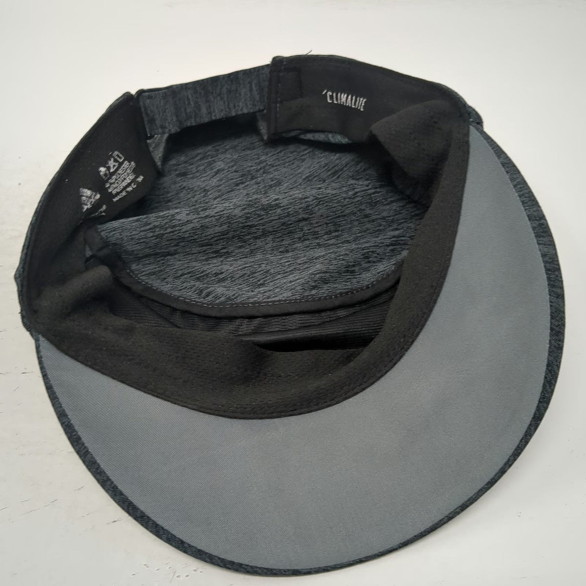 Adidas Gray Army Cap One Size Slideback Performance Climalite Heathered Hat