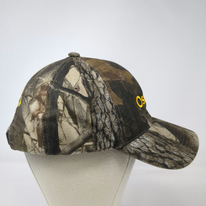 Port Authority Baseball Cap Brown One Size Osmose Utilities Camo Graphic Hat