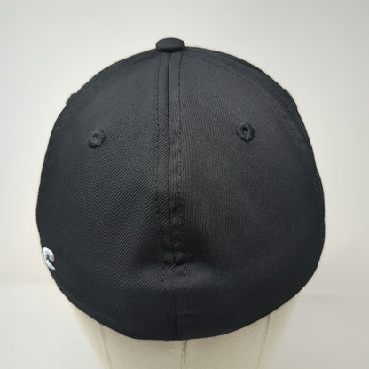 Champro Baseball Cap Black M West Valley Embroidered Stretch Fit Grey Under Hat