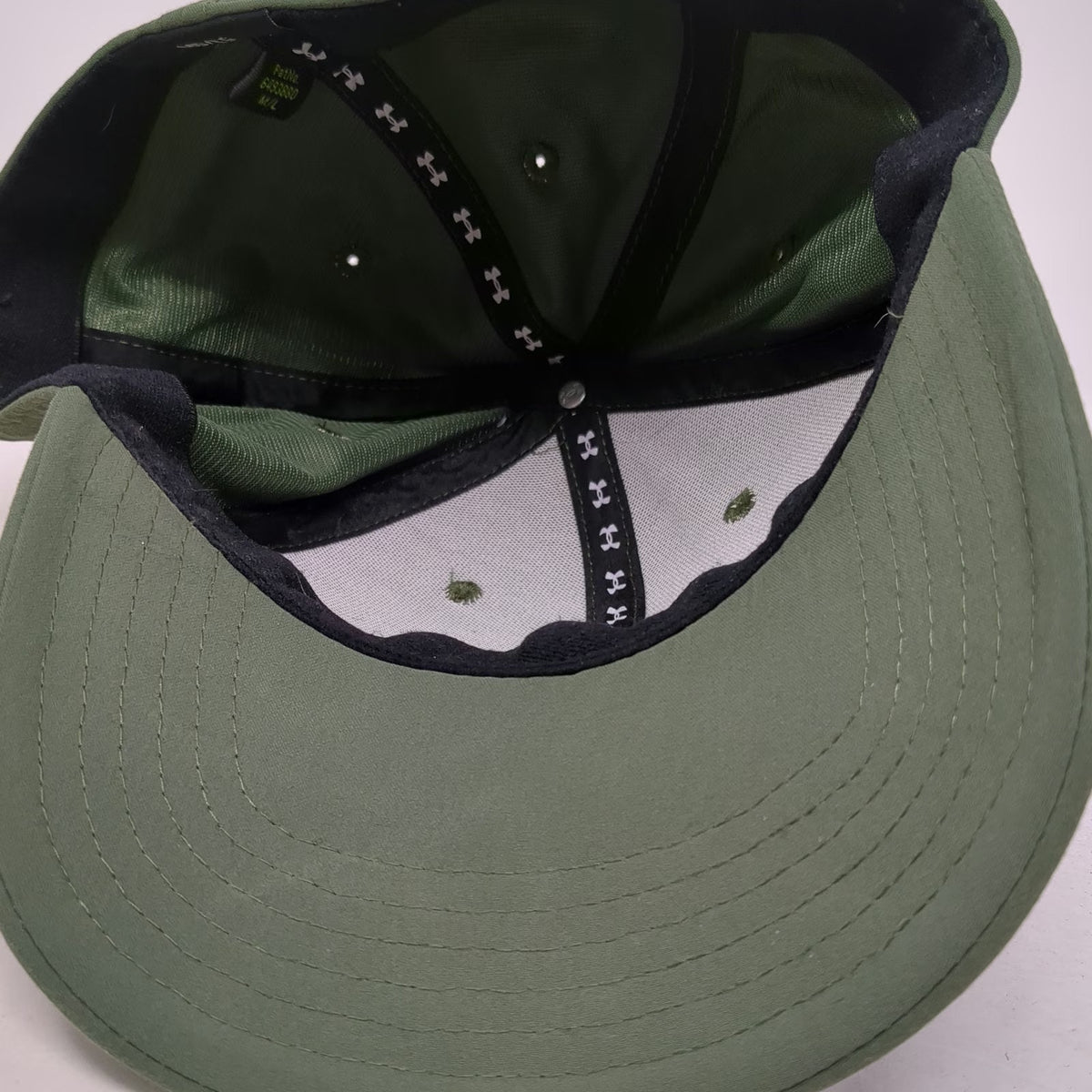 Under Armour Baseball Cap Green L American Flag Patriotic Fitted Performance Hat