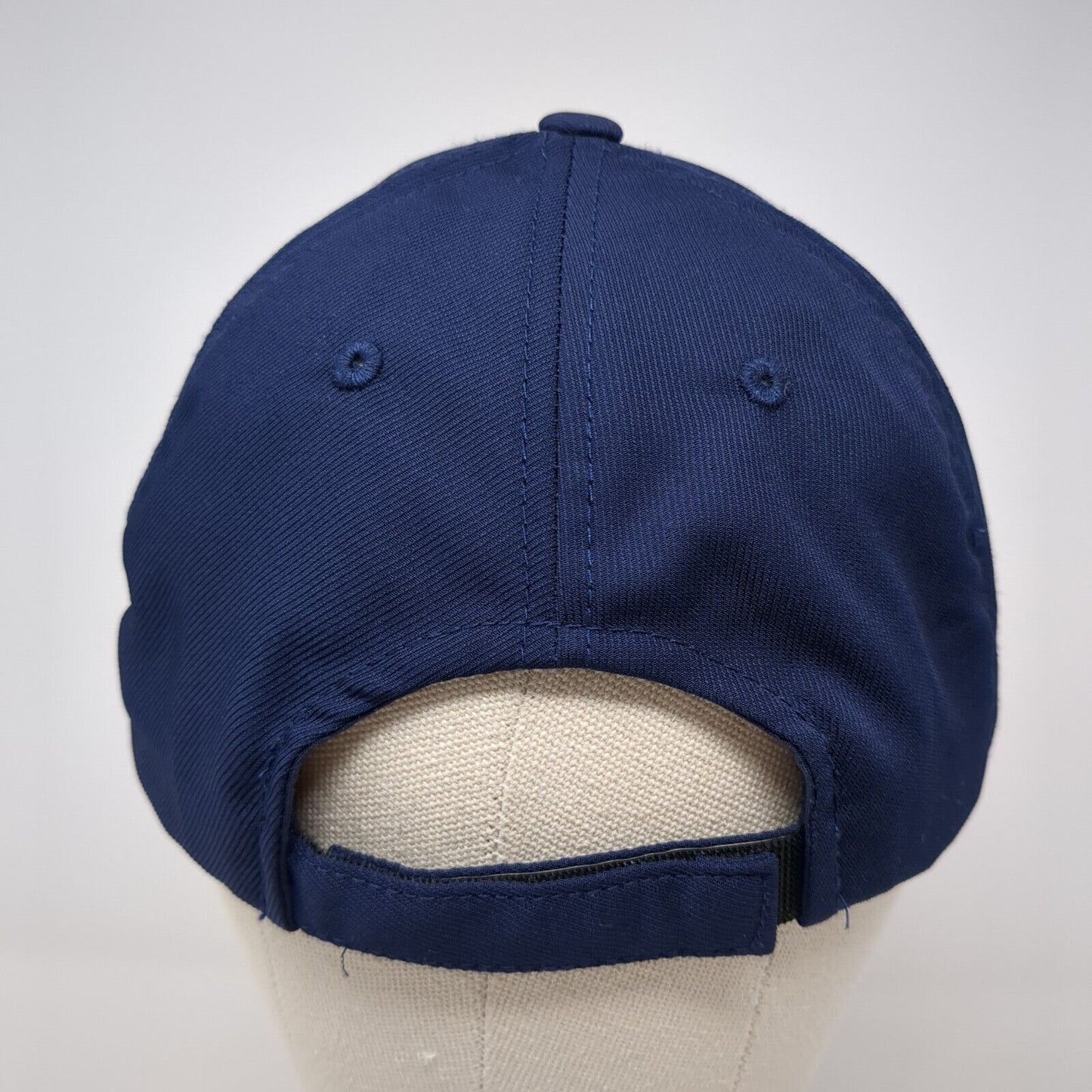 The YMCA Team Idaho Strapback Hat Blue One Size Adjustable Embroidered Sport-Tek