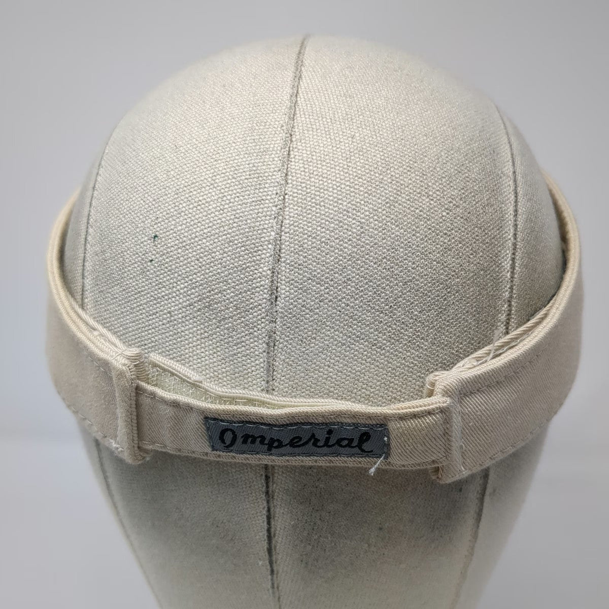 Imperial Visor Beige One Size The Saltwater Angler Key West Strapback Fly Hat