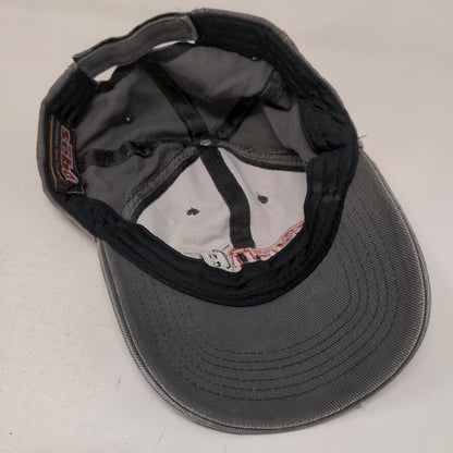 ESPN HD Strapback Hat Gray One Size Adjustable Embroidered 6 Panel Seba