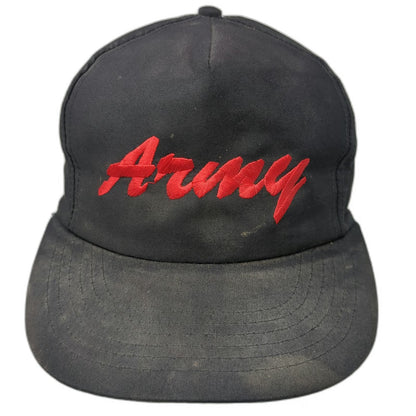 Designer Award 5 Panel Black Hat One Size Red Army Script Snapback Taiwan ROC