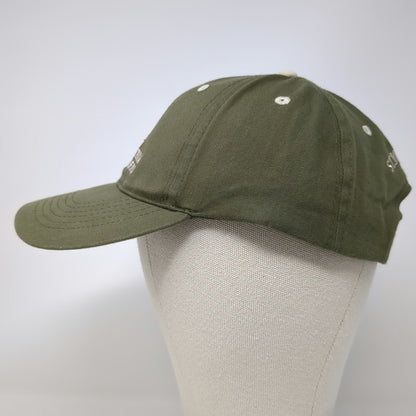 Green Baseball Cap One Size St. Maarten Martin Tropical Palm Tree Strapback Hat