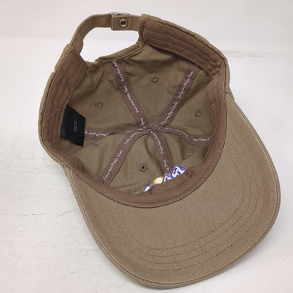 Tentree Baseball Cap Brown One Size Organic Cotton Adjustable Mountain Logo Hat