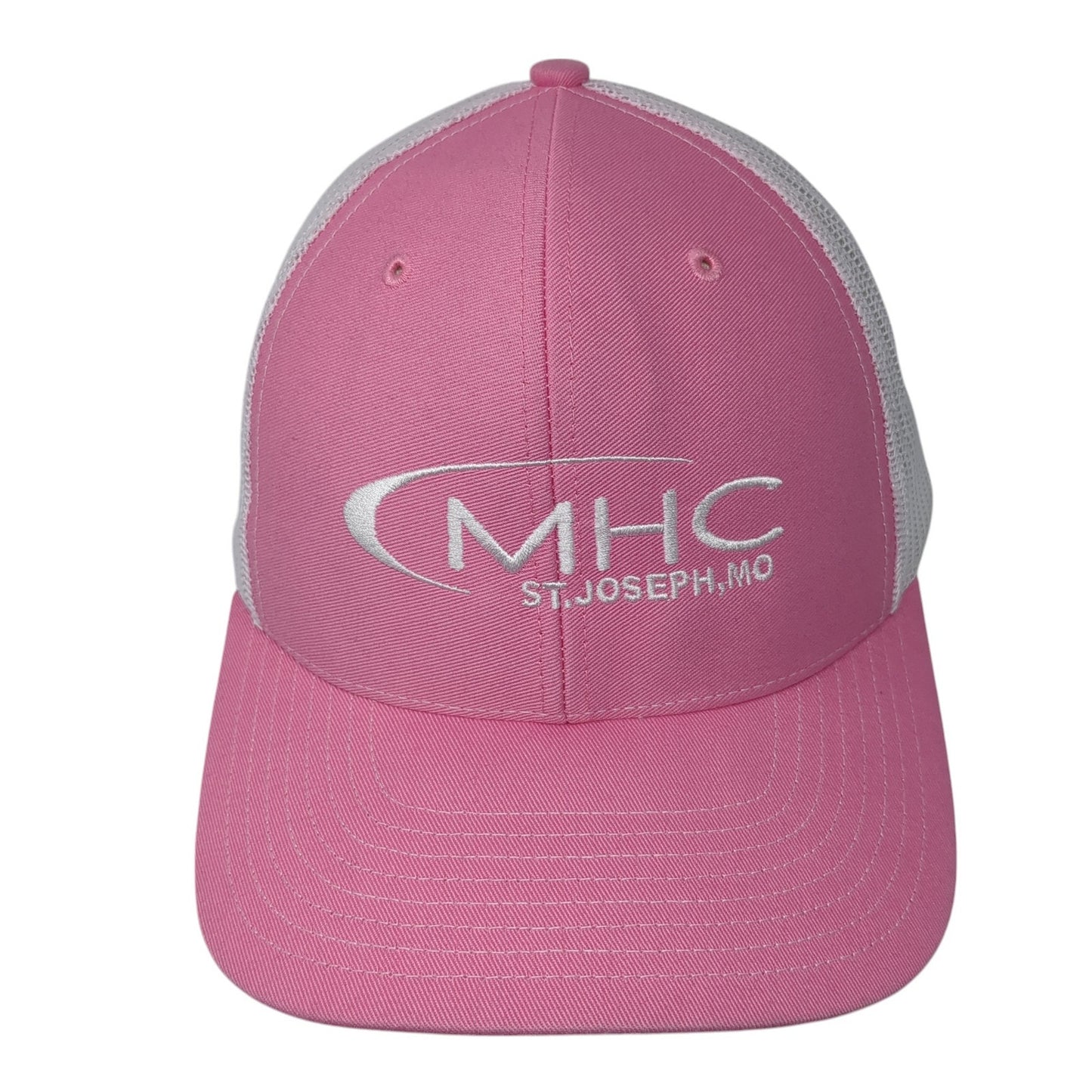 MHC St. Joseph Mo Trucker Hat Pink One Size Adjustable Mesh Back Richardson