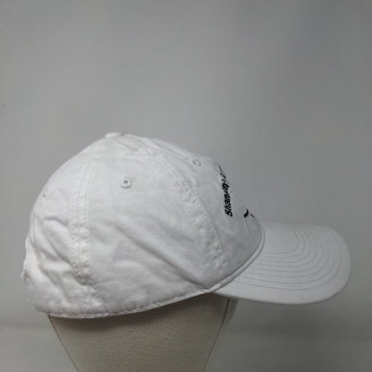 Shannon's Fish Fry and Bike Ride Strapback Hat White OS Embroidered The Game