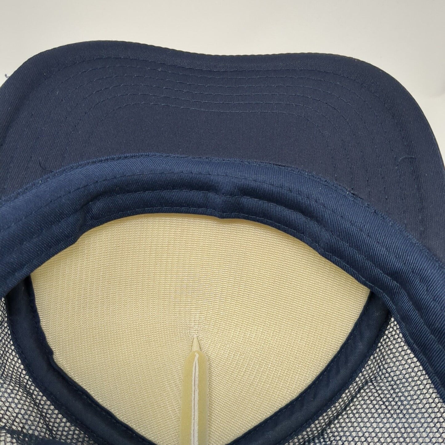 Hotty Toddy Beau & Peyton Est 2021 Snapback Trucker Hat Blue OS Adjustable Mesh