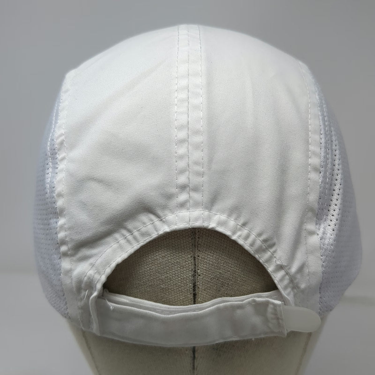Baseball Cap White One Size US Police & Fire Championships Mesh Polyester Hat