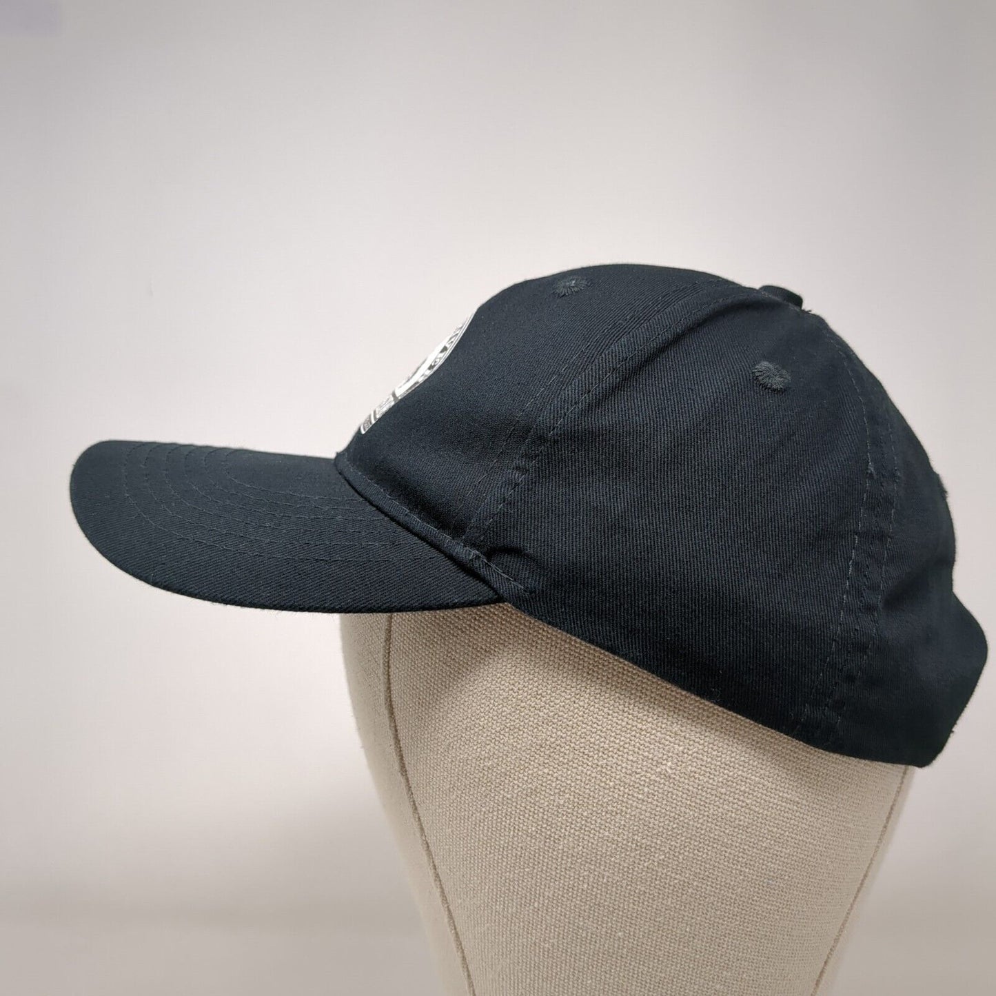 Snake River Stampede Strapback Hat Black Youth OSFA Port & Company