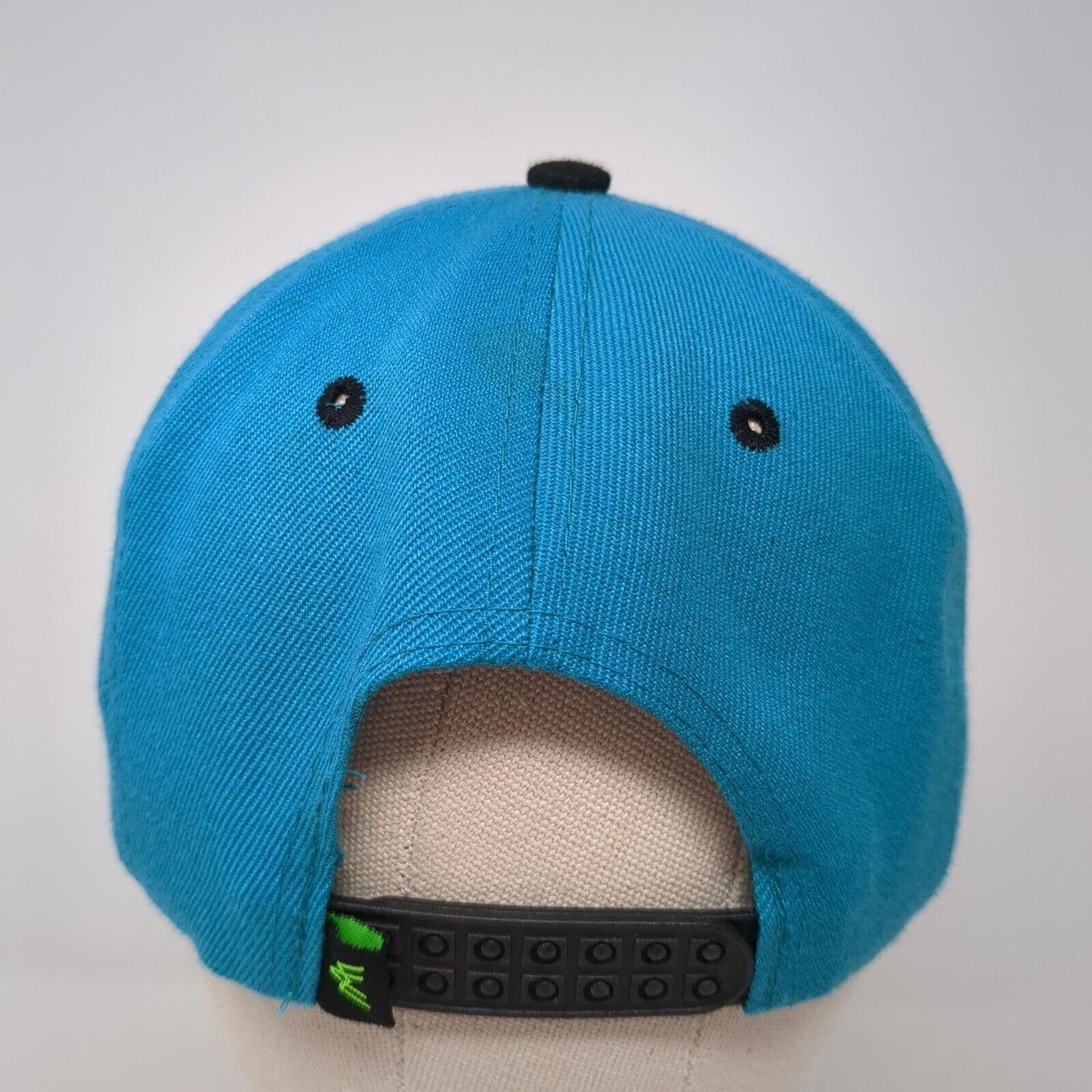 Cali Snapback Hat Blue One Size Adjustable Colorblock America 6 Panel