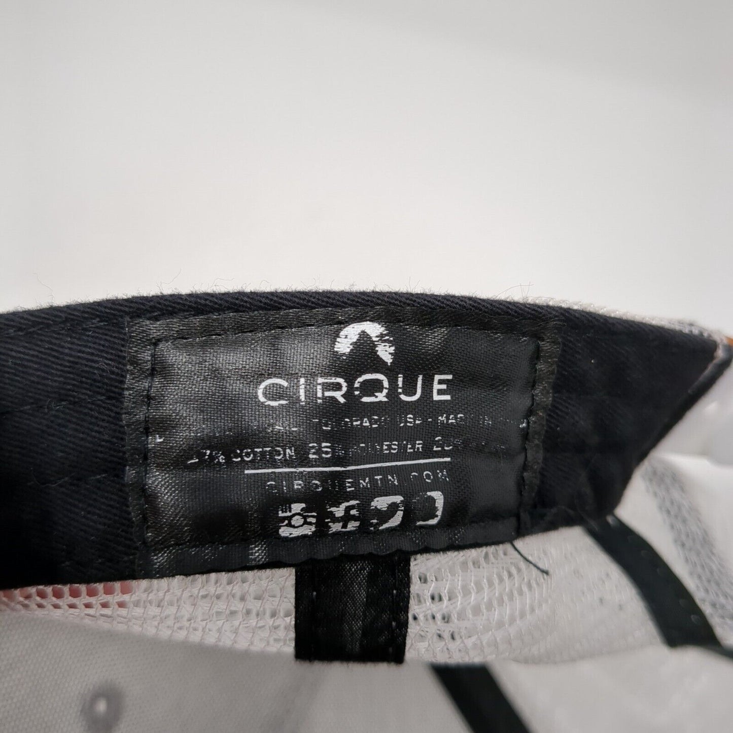 ID 1890 Patch Snapback Mesh Back Trucker Hat Multi One Size Cirque