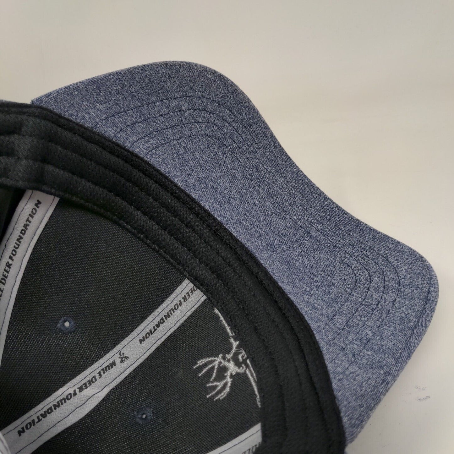 Mule Deer Foundation Snapback Hat Blue One Size Adjustable Embroidered 6 Panel