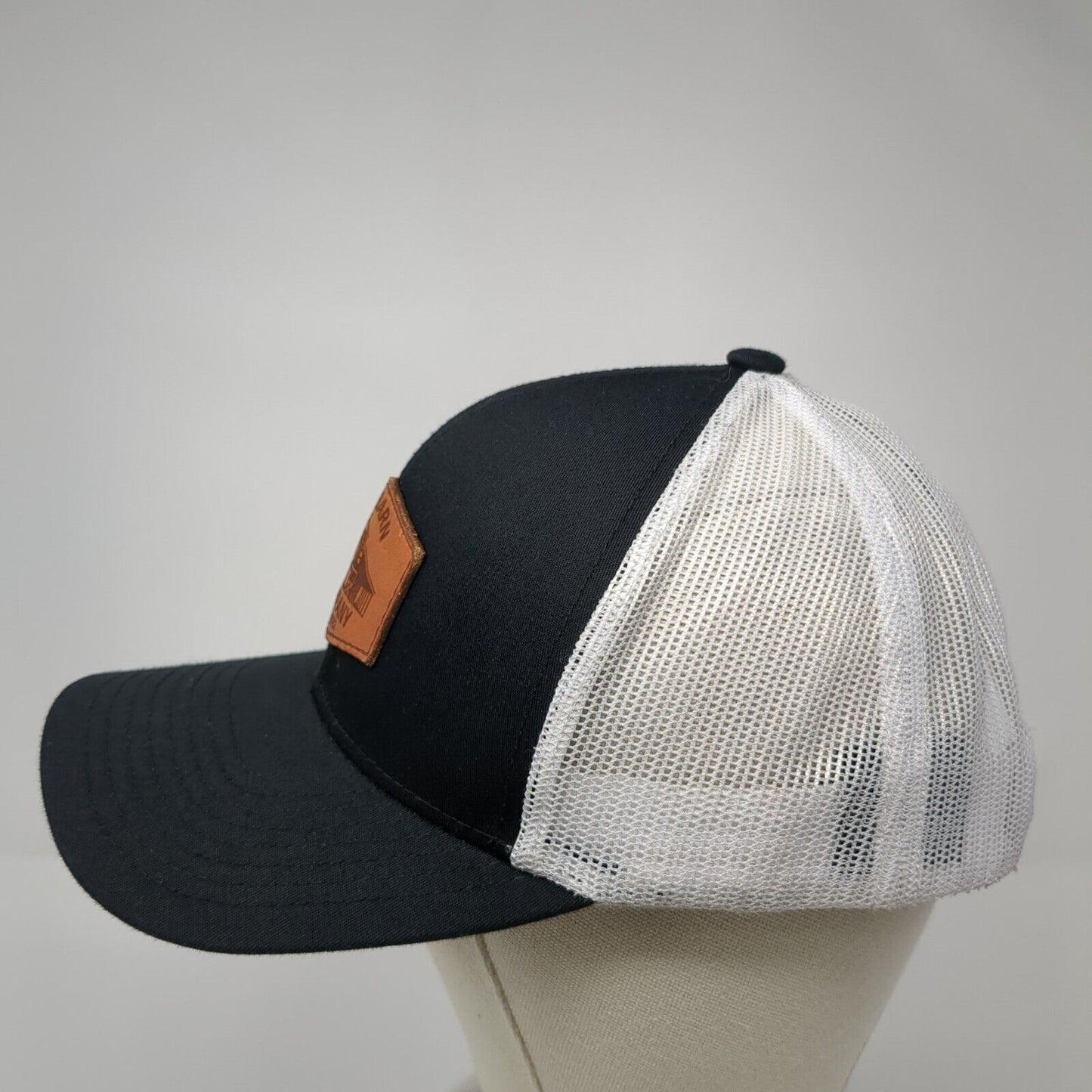 The Barn Company Est 2022 Patch Snapback Trucker Hat Black One Size