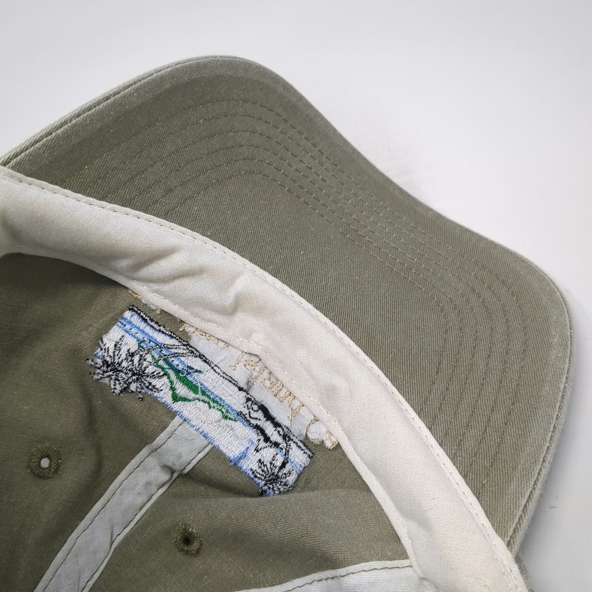 Fahrenheit Headwear Company Baseball Cap Beige OSFM Catalina Island Hat Cotton
