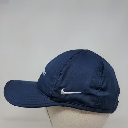 360 Advanced Strapback Hat Blue OSFM Adjustable Nike Dri-Fit Featherlight