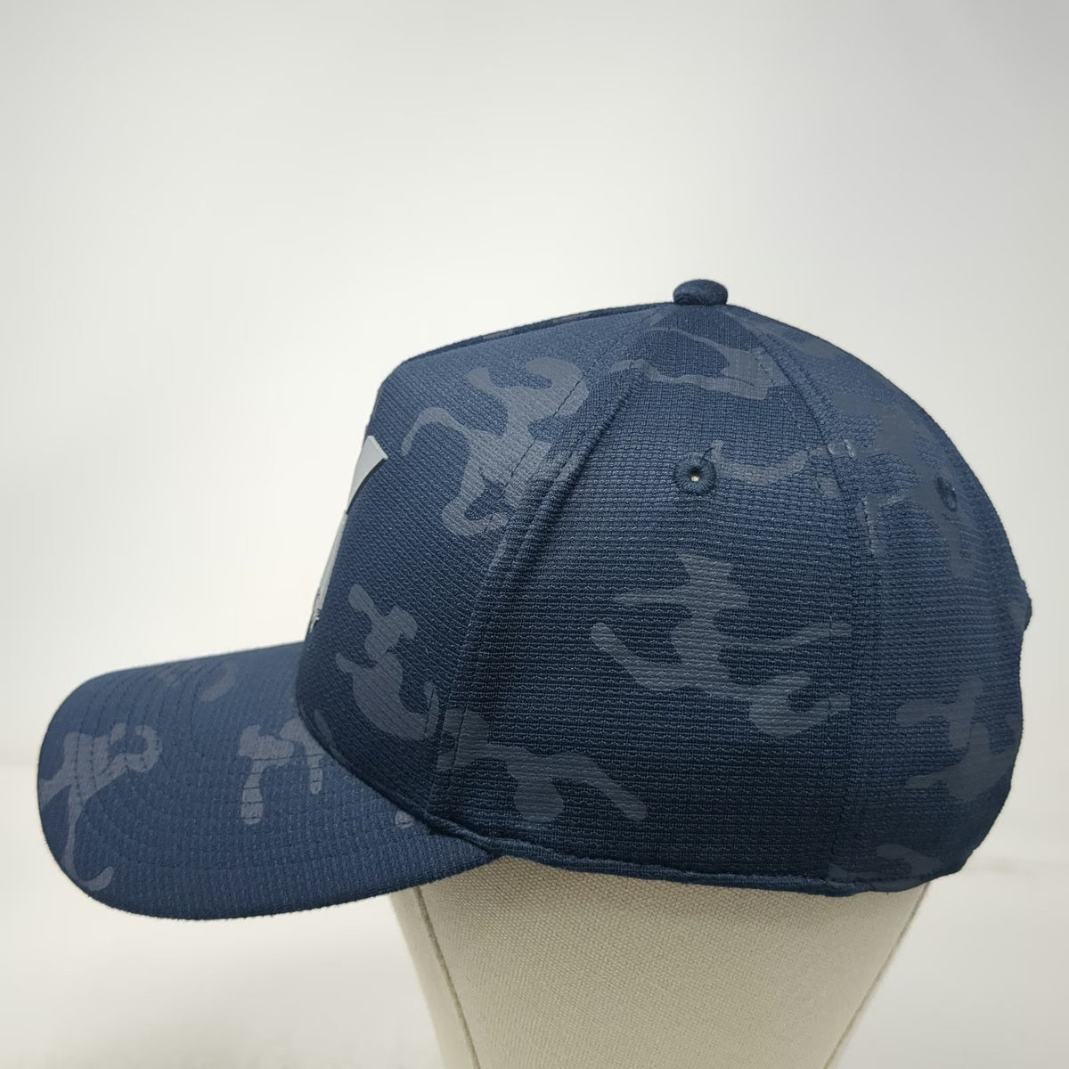 Fahrenheit Headwear 5 Panel Blue One Size Snapback Camo Keller Supply Hat