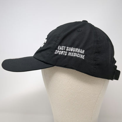 Imperial Baseball Cap Black OSFM ESSMC East Suburban Sports Medicine Hat UPF 50+