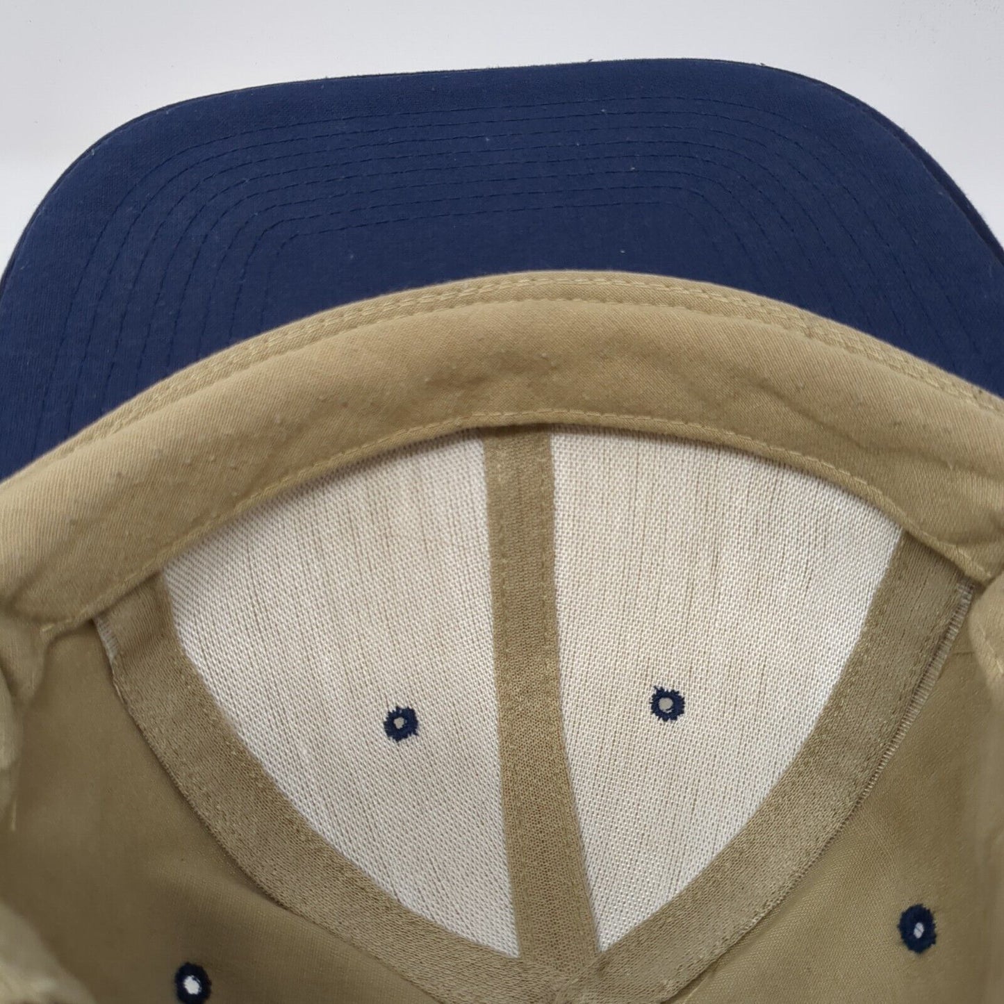 Nissun Fitted Hat Multicolor One Size Colorblock Vented Holes 6 Panel Blank