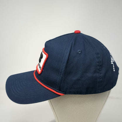 Buck's Bags 5 Panel Blue One Size Farm Bureau Insurance Idaho Rope Snapback Hat