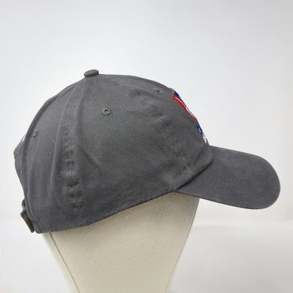 Cap America Baseball Cap Gray One Size American Cancer Society Bike-a-Thon Hat