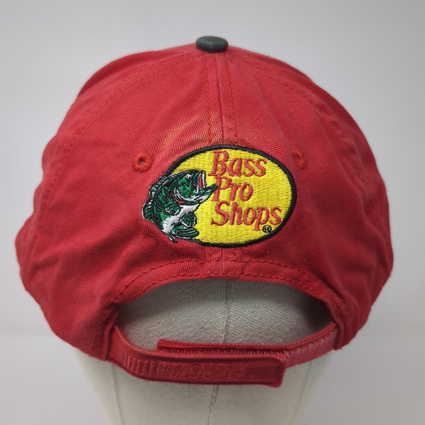 #1 Martin Truex Jr. Strapback Hat Red One Size Bass Pro Shops 6 Panel