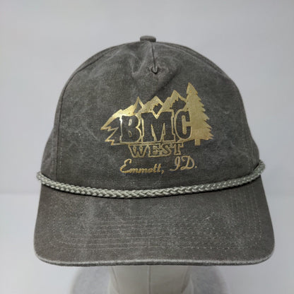 BMC West Emmett, ID Snapback Rope Hat Brown OSFA Adjustable Solid