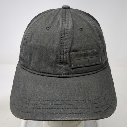 Legacy Baseball Cap Gray One Size Brundage Mtn Idaho Ski Resort Slideback Hat