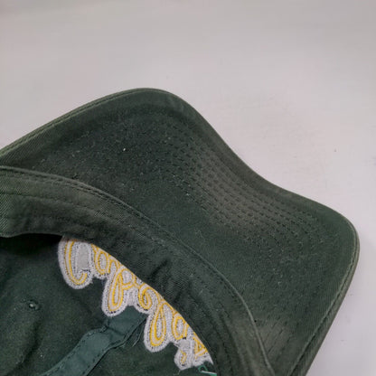 Cabela's Slideback Hat Green One Size Embroidered World's Foremost Outfitter