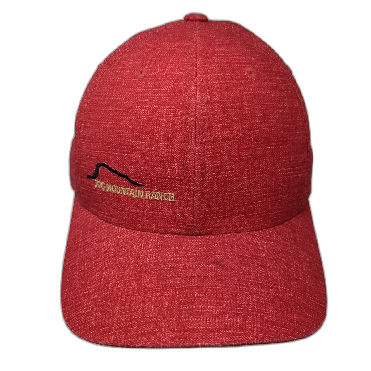 Adidas Baseball Cap Red XL Jug Mountain Ranch Golf Hat Flexfit Climacool Mesh