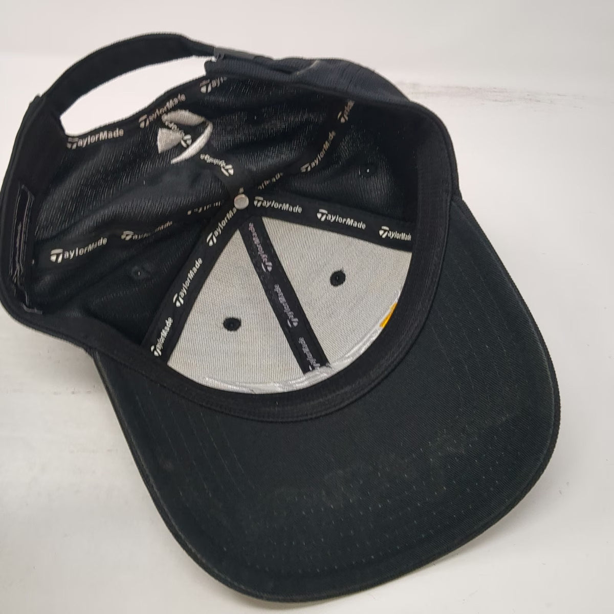 TaylorMade RBZ RocketBallz Golf Hat Black One Size Baseball Cap Slideback Sport