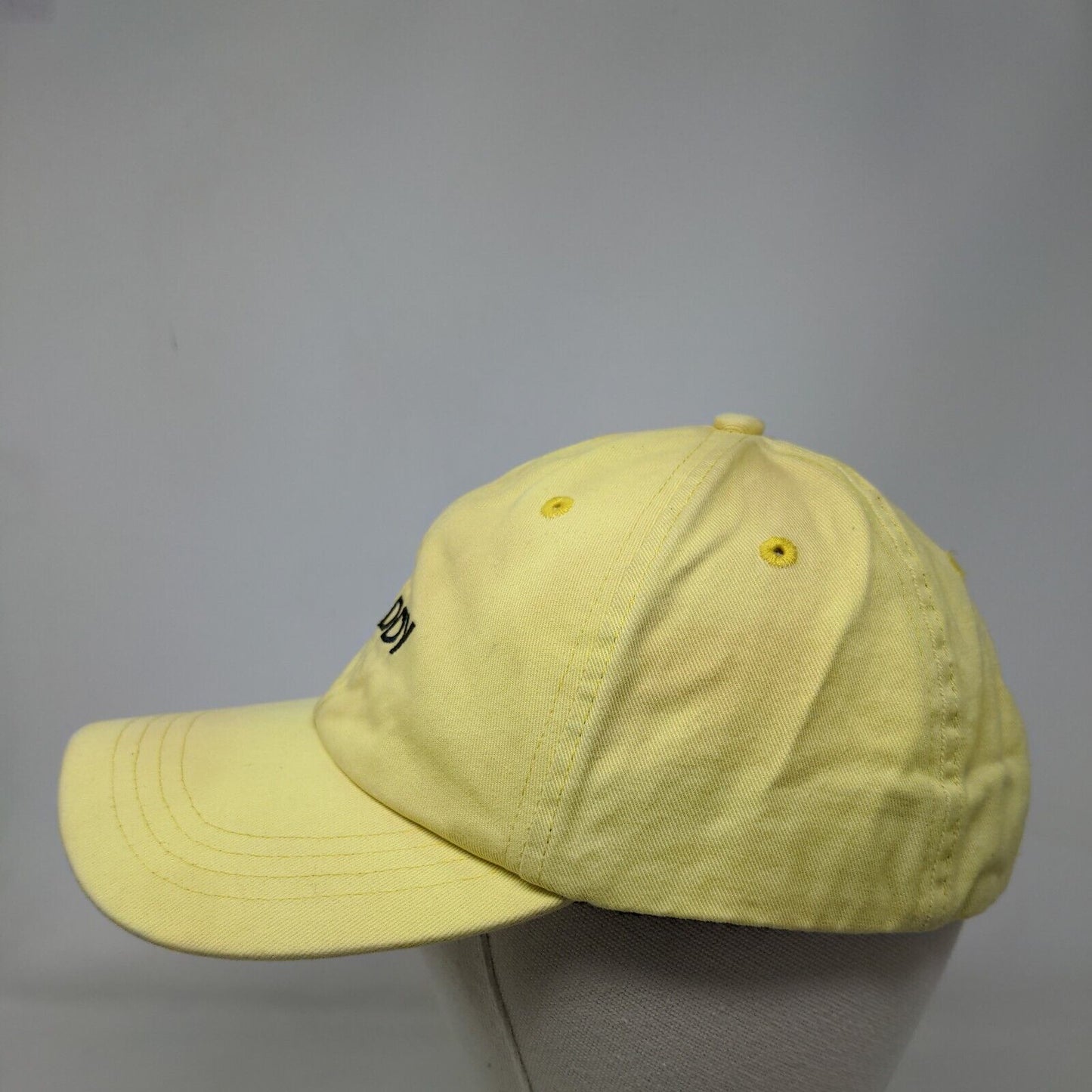 Zaddy Slideback Hat Yellow One Size Embroidered 6 Panel Bitch Boutique